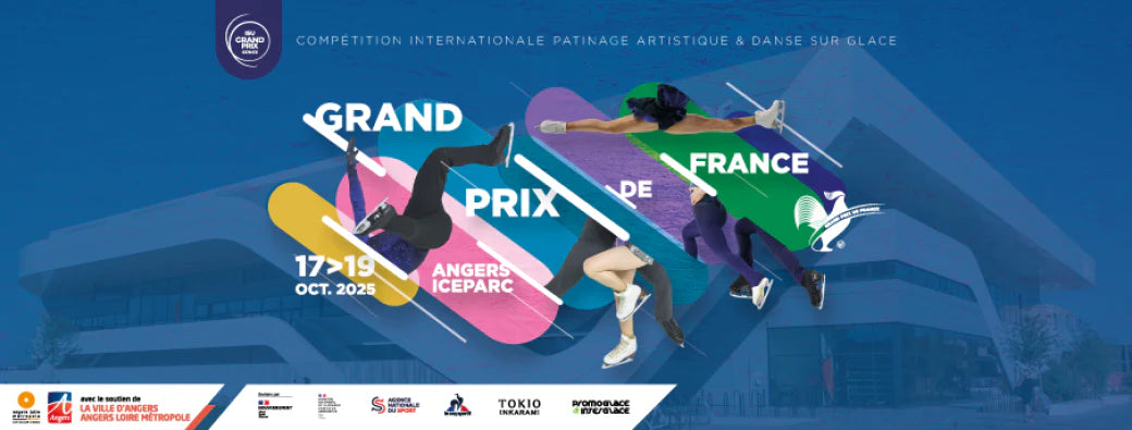 Grand Prix de France 2025 : le patinage artistique électrise Angers